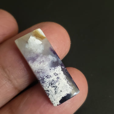 Natural Bertrandite Cabochon. Size- approx. 25x10mm